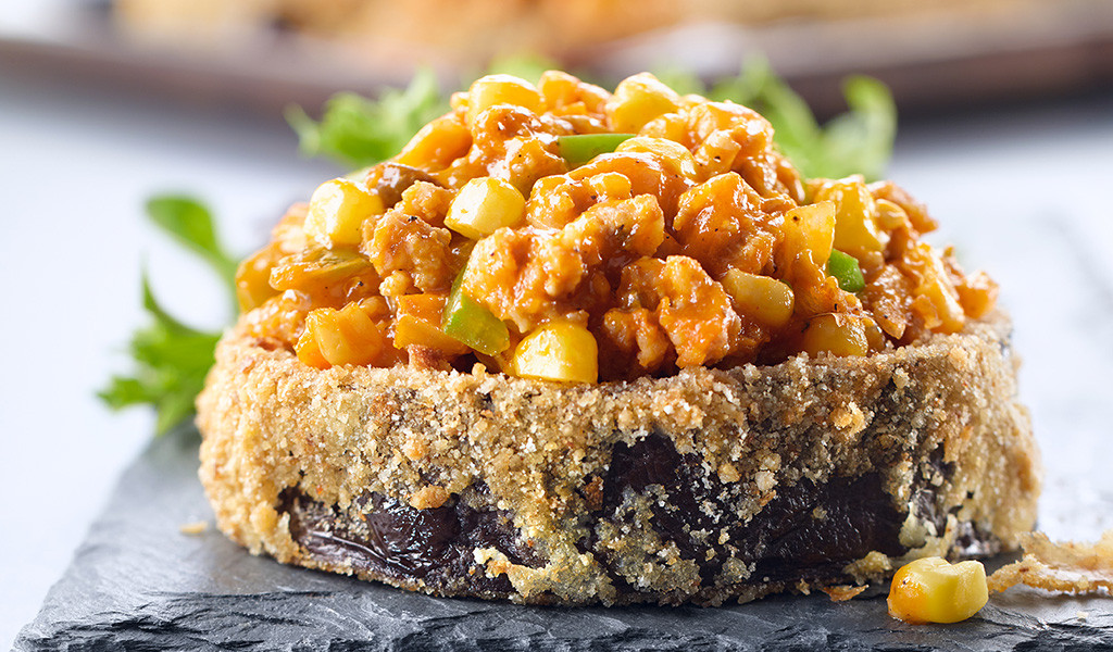 Olymel chopped pork with eggplant